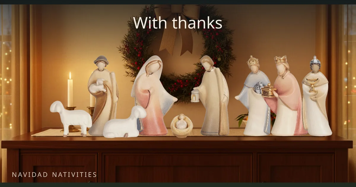 "With thanks": a greeting card of Pema Leonardo figures on the sideboard