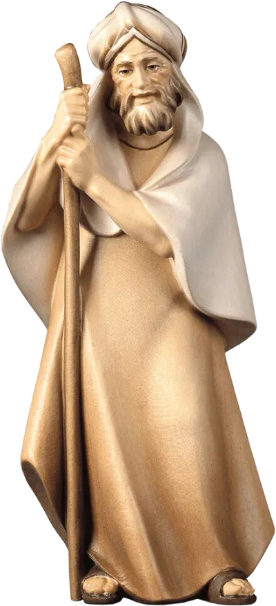 Herder with Crook – nativity figure by ULPE Wood Art
