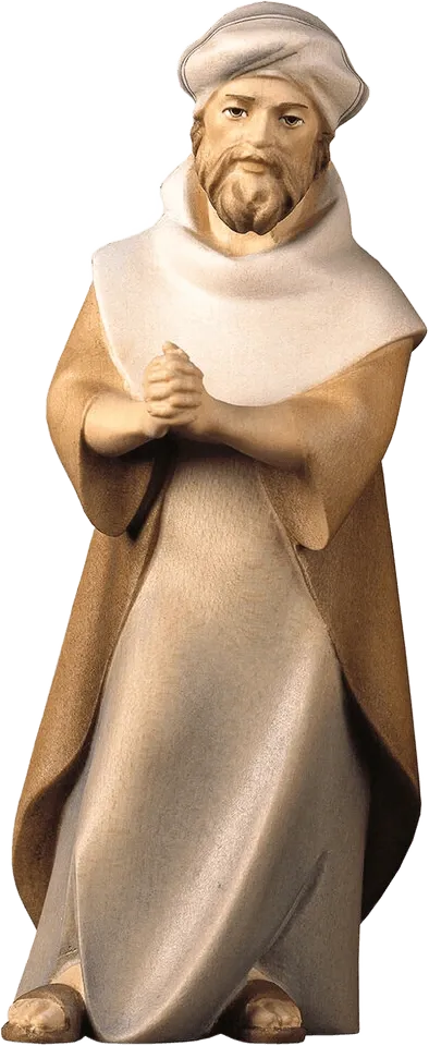 Praying Herder – nativity figure by ULPE Wood Art