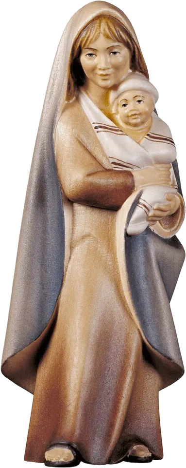 Woman with Baby – nativity figure by ULPE Wood Art