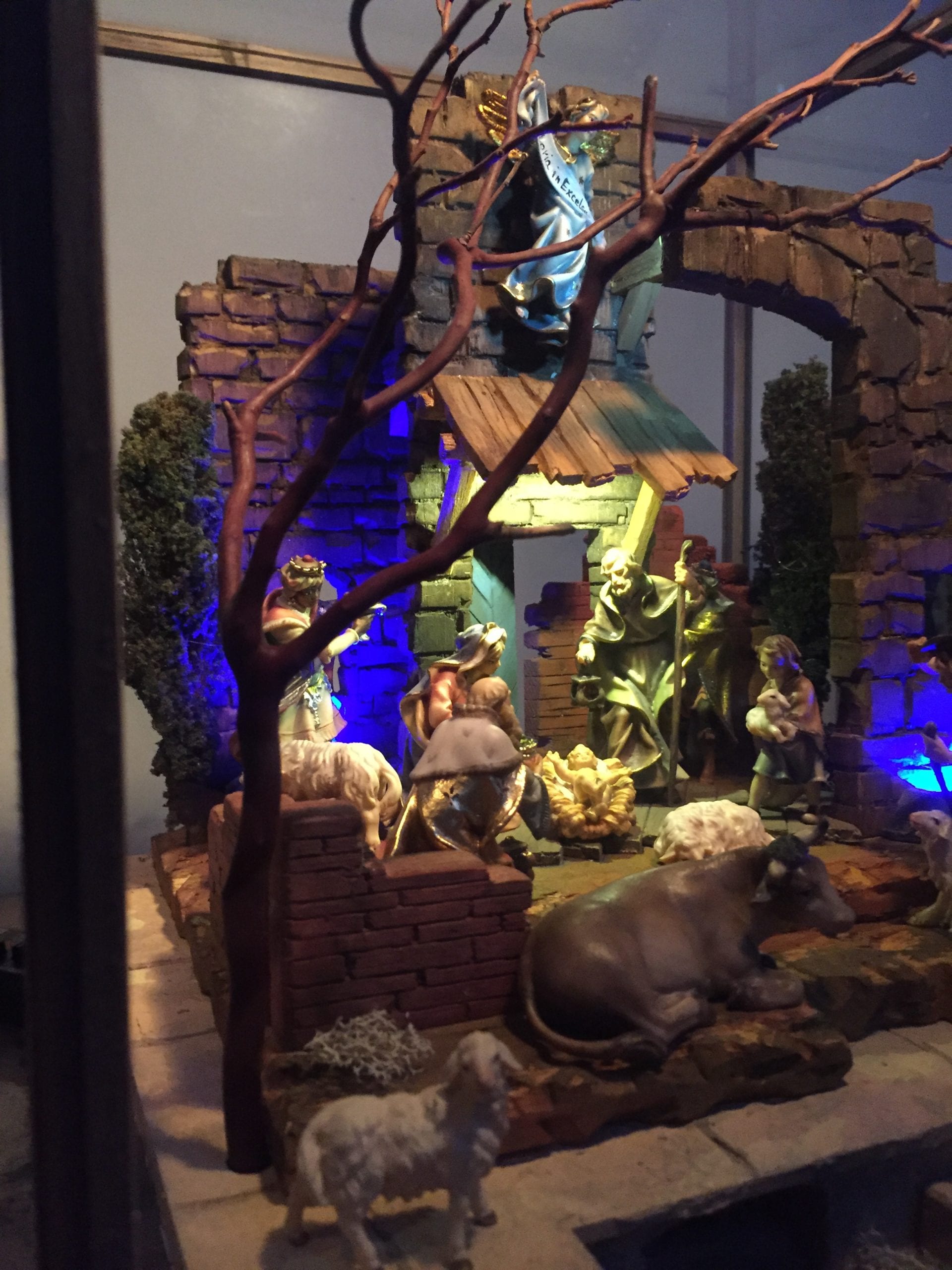 Museum Case Stable Walls Creche, photograph 4