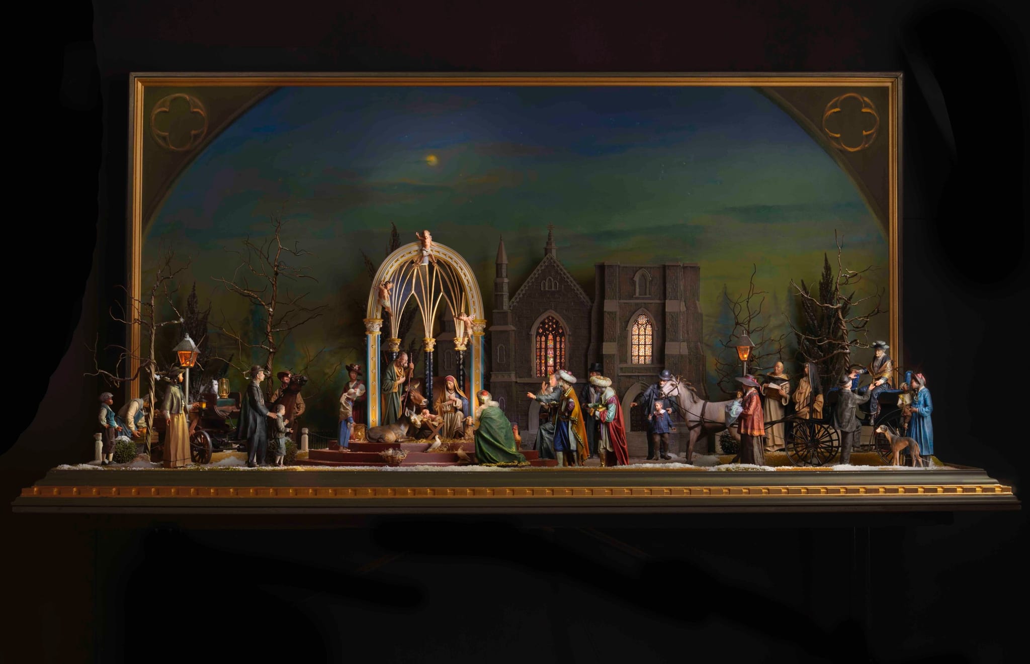 The St. Mary's nativity made for the Knights of Columbus museum in New Haven, Connecticut