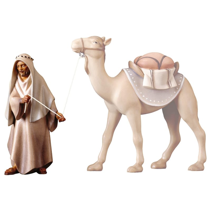 Camel Driver – nativity figure by ULPE Wood Art