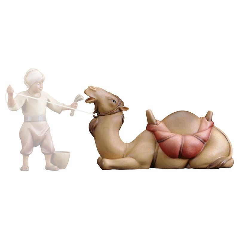 Lying Camel – nativity figure by ULPE Wood Art