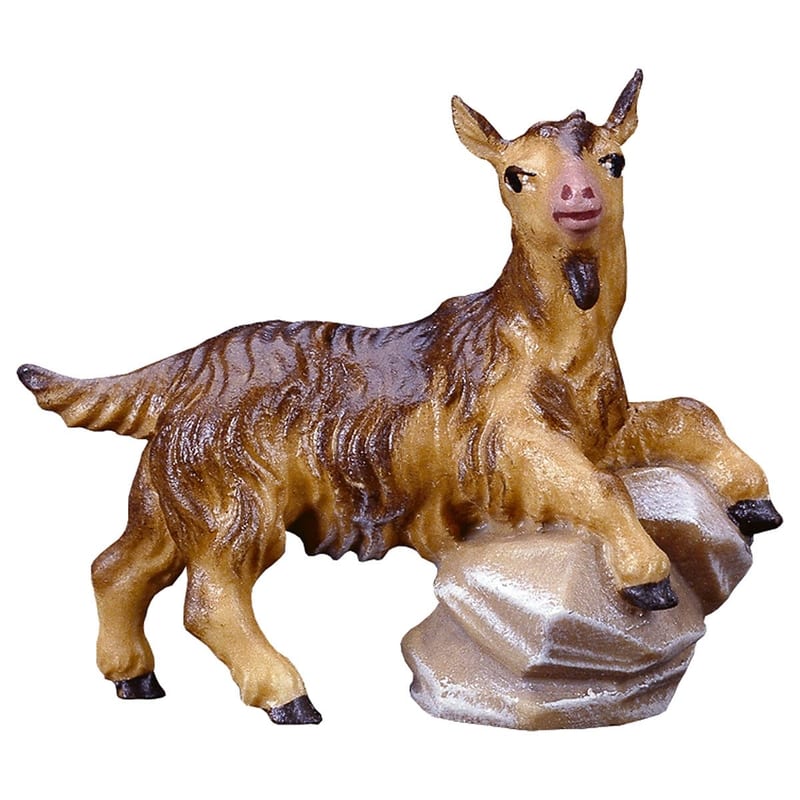 Kid on Stone – nativity figure by ULPE Wood Art