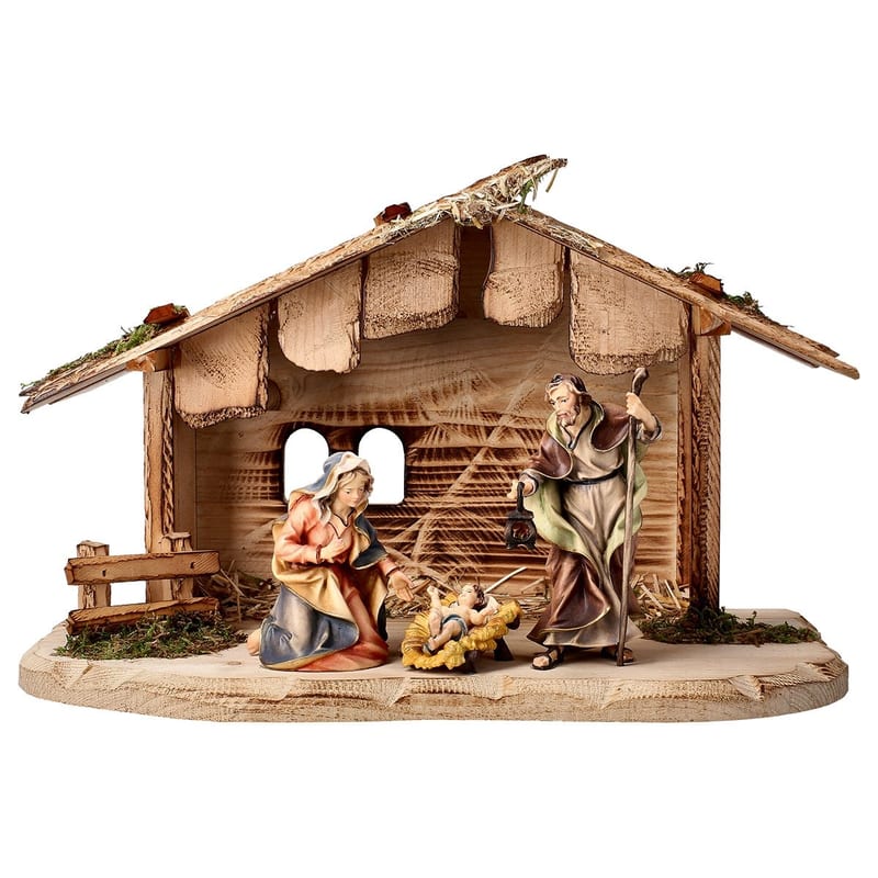 5-piece Dolomites Stable by ULPE Wood Art