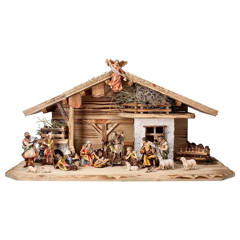 18-piece Alps Stable by ULPE Wood Art