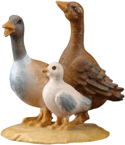Group of Ducks – nativity figure by ULPE Wood Art