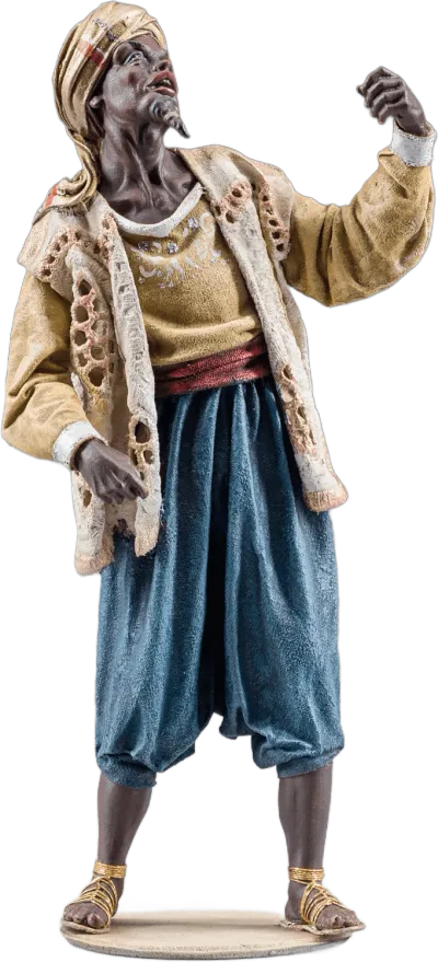 Camel Driver, with open jacket – nativity figure by Original Heide