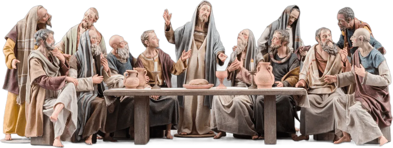 The last Supper – religious figure by Original Heide