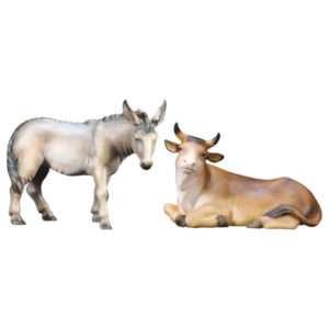 Donkey and Ox